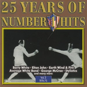 25 Years Of Number 1 Hits Vol. 3 1974-75 - Diverse Artiesten