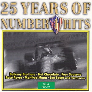 25 Years Of Number 1 Hits Vol. 4 1976-77 - Diverse Artiesten