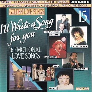 Golden Love Songs Volume 15 - I'll Write A Song For You (16 Emotional Love Songs) - Diverse Artiesten