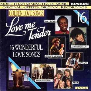 Golden Love Songs Volume 16 - Love Me Tender (16 Wonderful Love Songs) - Diverse Artiesten