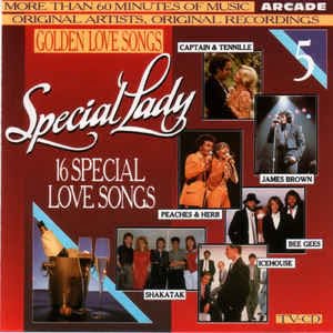 Golden Love Songs Volume 5 - Special Lady (16 Special Love Songs) - Diverse Artiesten
