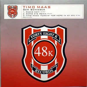 Timo Maas - Der Schieber (3 Tracks Cd-Single)