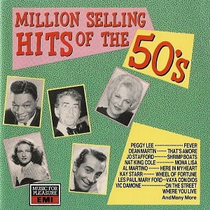 Million Selling Hits Of The 50's - Diverse Artiesten