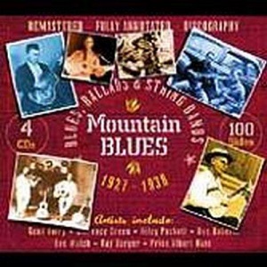 Mountain Blues - Blues, Ballads & String Bands 1927-1938 - Diverse Artiesten (4CD Box Set)