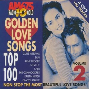Golden Love Songs Top 100 Volume 2 (Non Stop The Most Beautiful Love Songs) - Diverse Artiesten