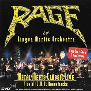 Rage & Lingua Mortis Orchestra - Metal Meets Classic Live Plus All G.U.N. Bonustracks